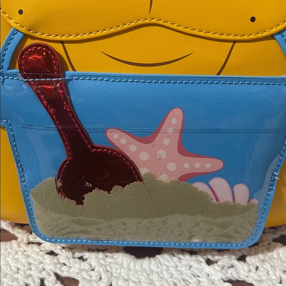 Loungefly Disney Pluto Summer Beach Bag/Backpack NEW - Picture 2 of 5